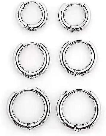 Small Hoop Earrings Set Stainless Steel Earring Hoops