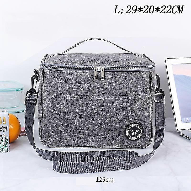大容量防水屋外ピクニックバッグ、厚い熱保存ランチバッグ、耐性オックスフォードキャンプバッグ