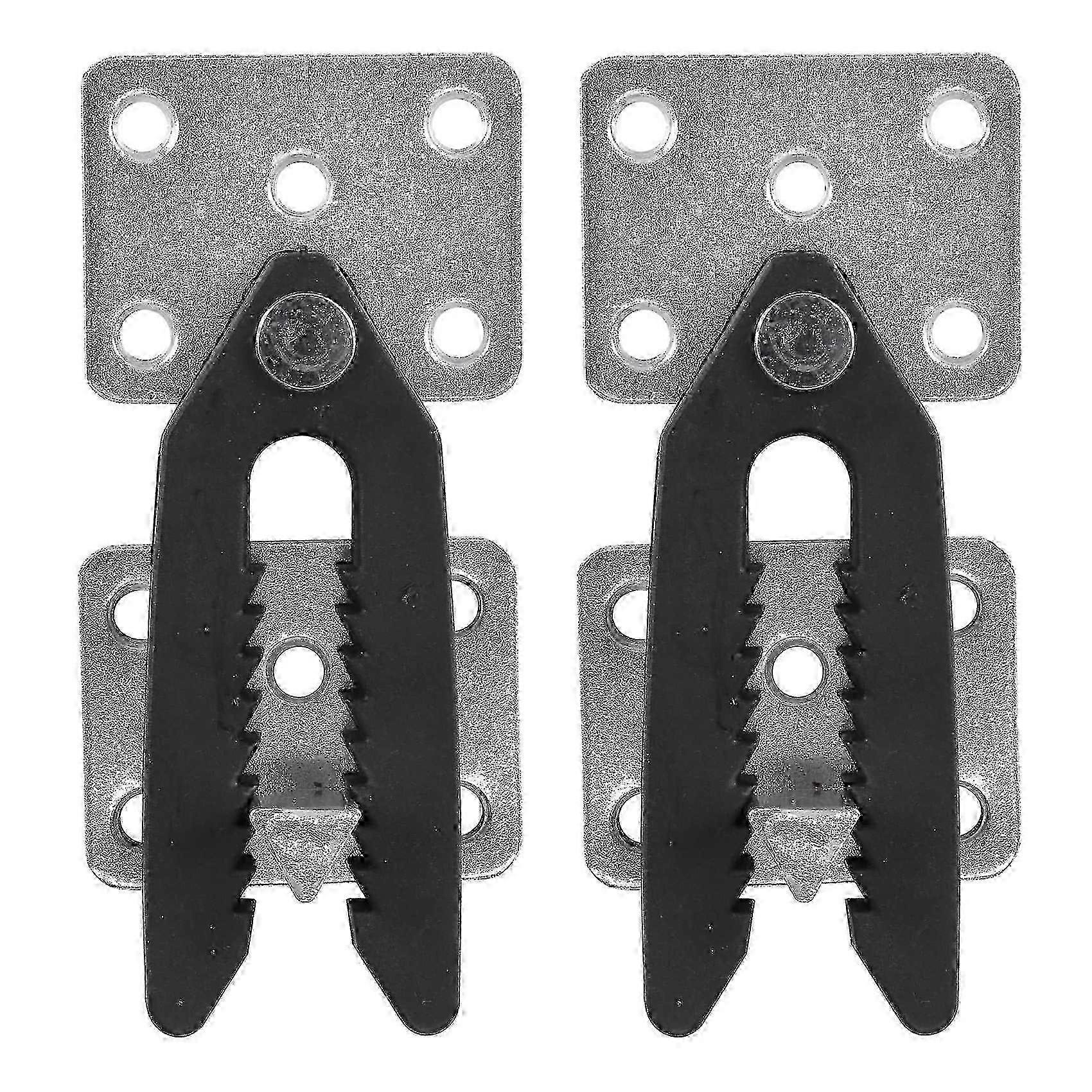 2 Pcs Sofa Couch Sectional Furniture Connector Joints - Snap Style Connection for Secure & Stable Sofa Assembly