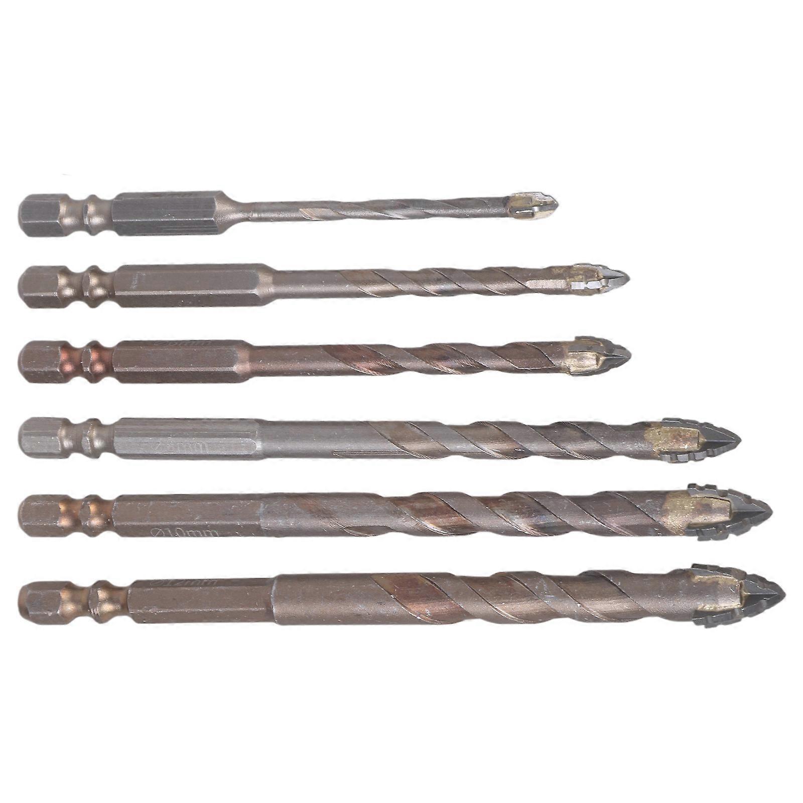 MultiSize Durability Eccentric Drill Bit Sharpness Screwdriver Bit For Precise Threading And Fast Hole Drilling Tasks Multicolor