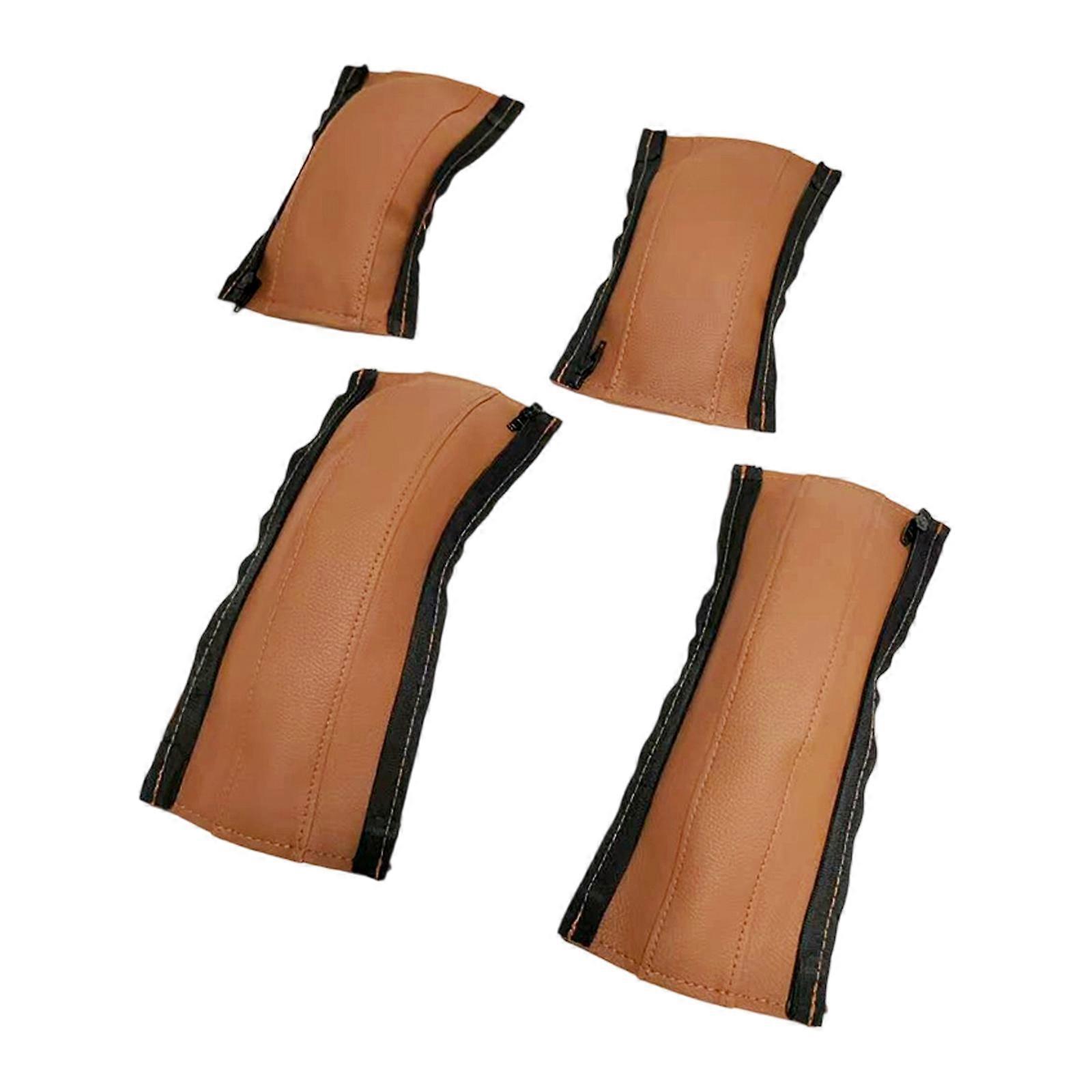 1 Set Infant Baby Pushchair Handle Sleeves Comfortable Nonslip Fit Most Strollers For Parents Practical Daily Use Multicolor