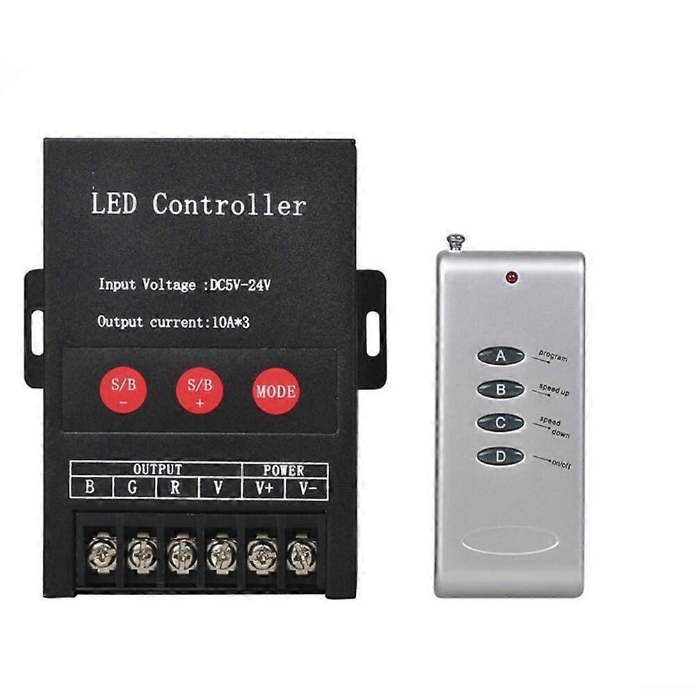 DC 5 24V LED Controller Dimmer And Remote Control Building Lighting Compatible With LED Products Adjustable Brightness