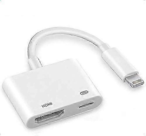 HDMI adapter for Apple iPhone with MFi certified lightning connector