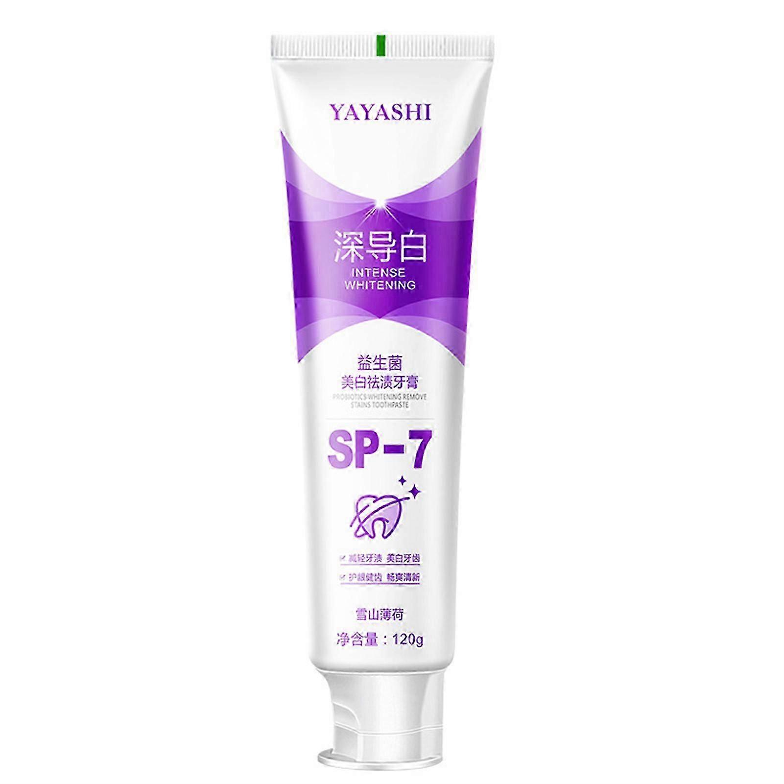 2023 新しい Sp-7 プロバイオティクス 歯磨き粉、ヤヤシ Sp-7 歯磨き粉のホワイトニング