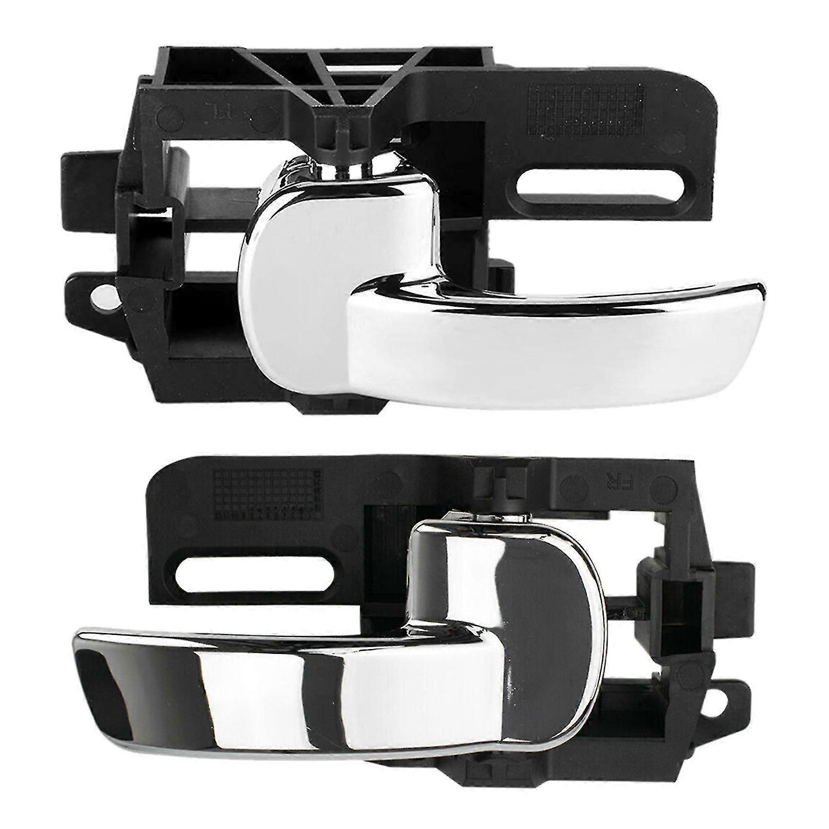 2 Pcs Interior Inner Door Handle For J10 2007-2013 80671jd00e, Front Rear Left & Front Rear Right