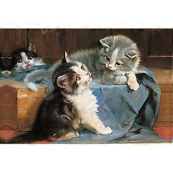 Memo Block Kittens - Peony Press