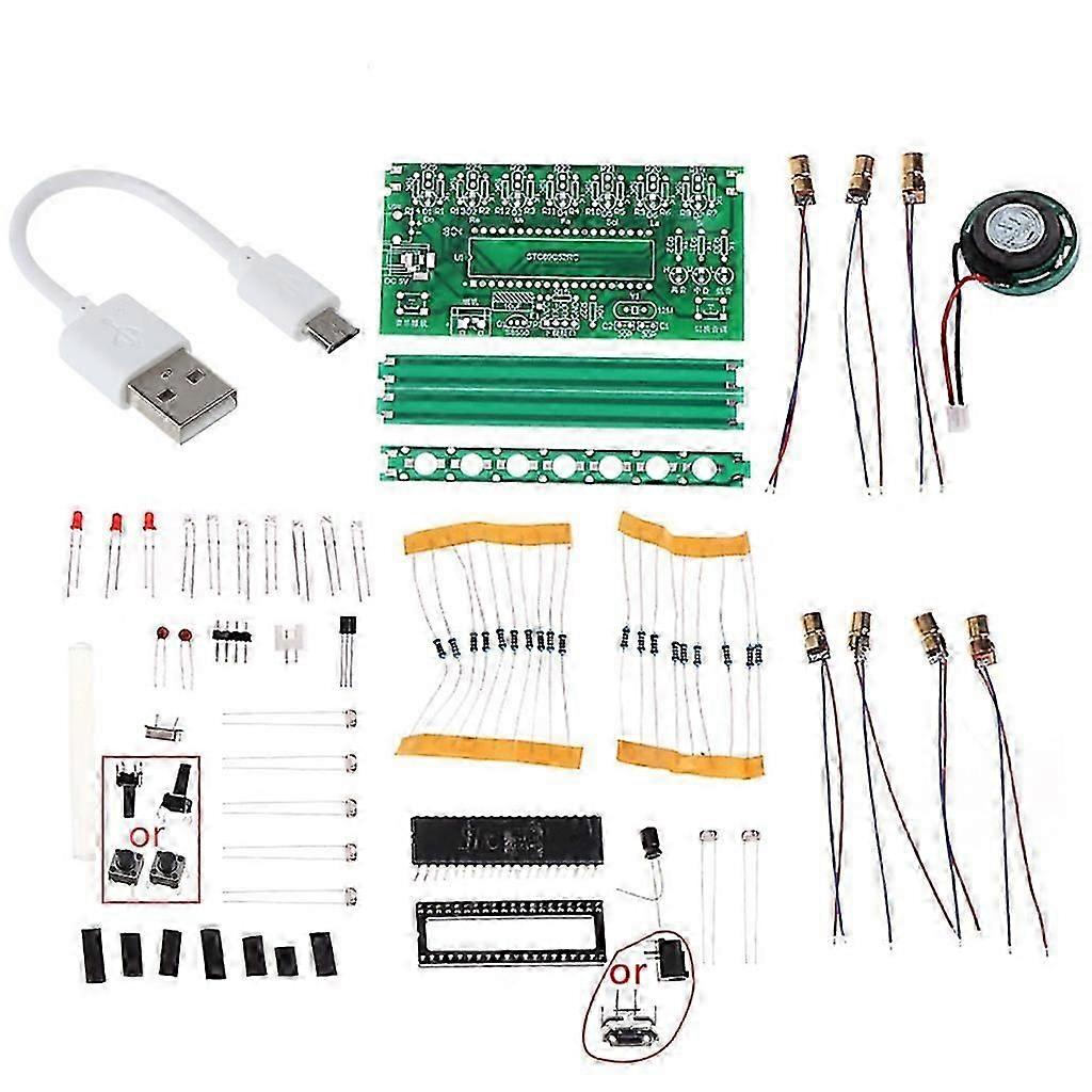 51 SCM Harp Electronic Organ Piano The music Box Puzzle Technology DIY Kit