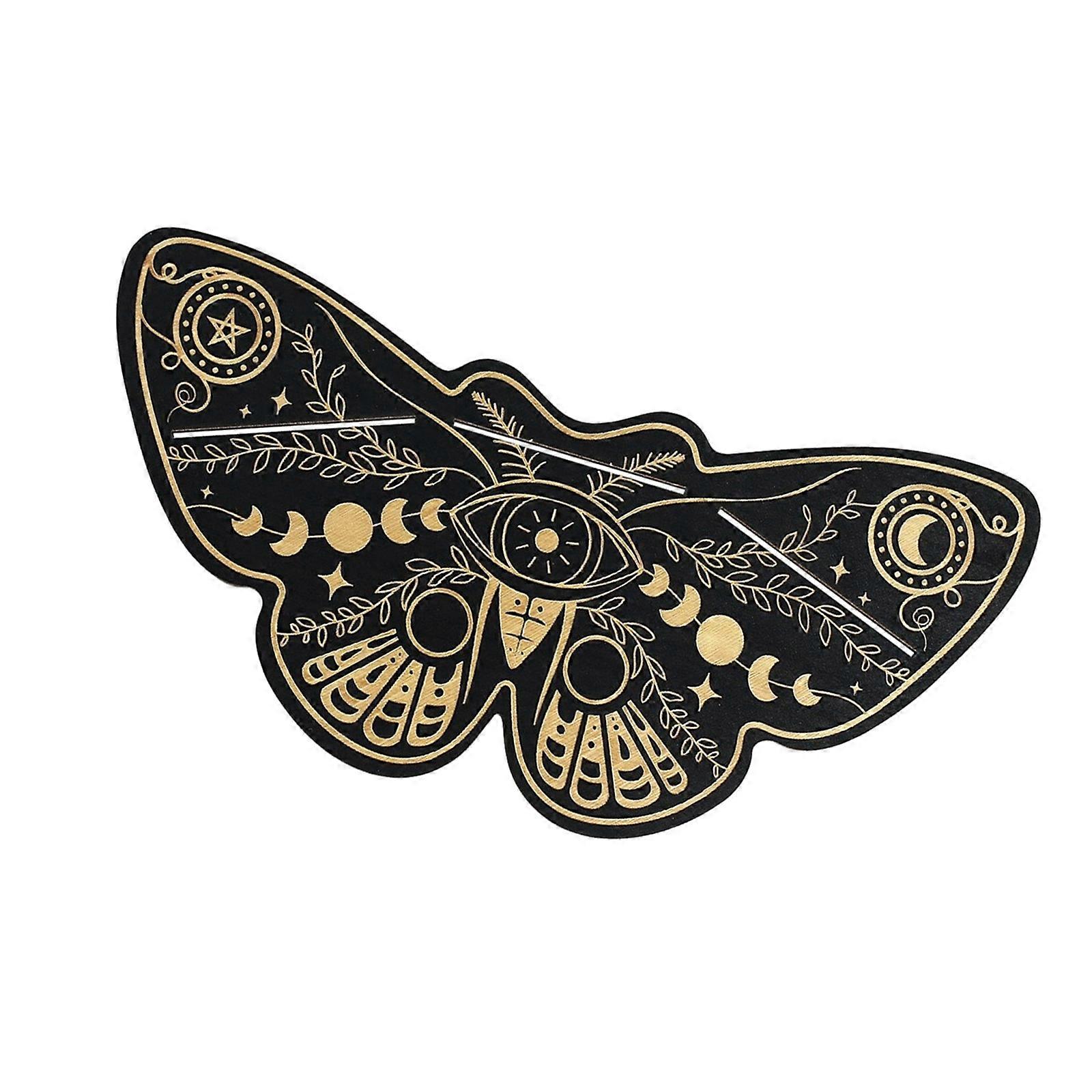 Space Saving Card Exhibition Rack Securely Holds Tarots Decks Vertically Wooden Display Shelf For Efficient Reading Multicolor