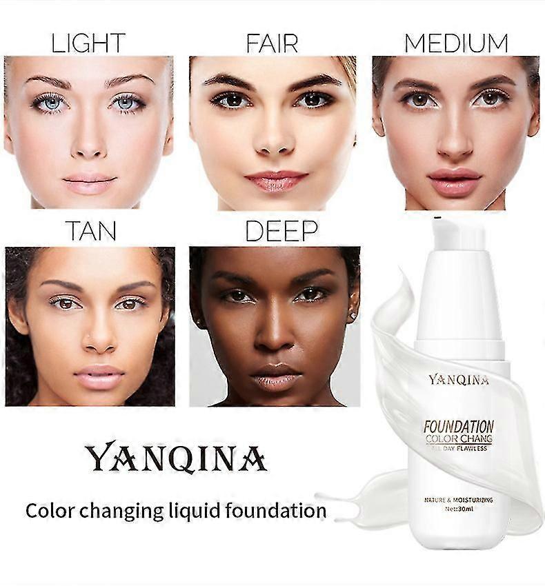 Color Changing Liquid Foundation