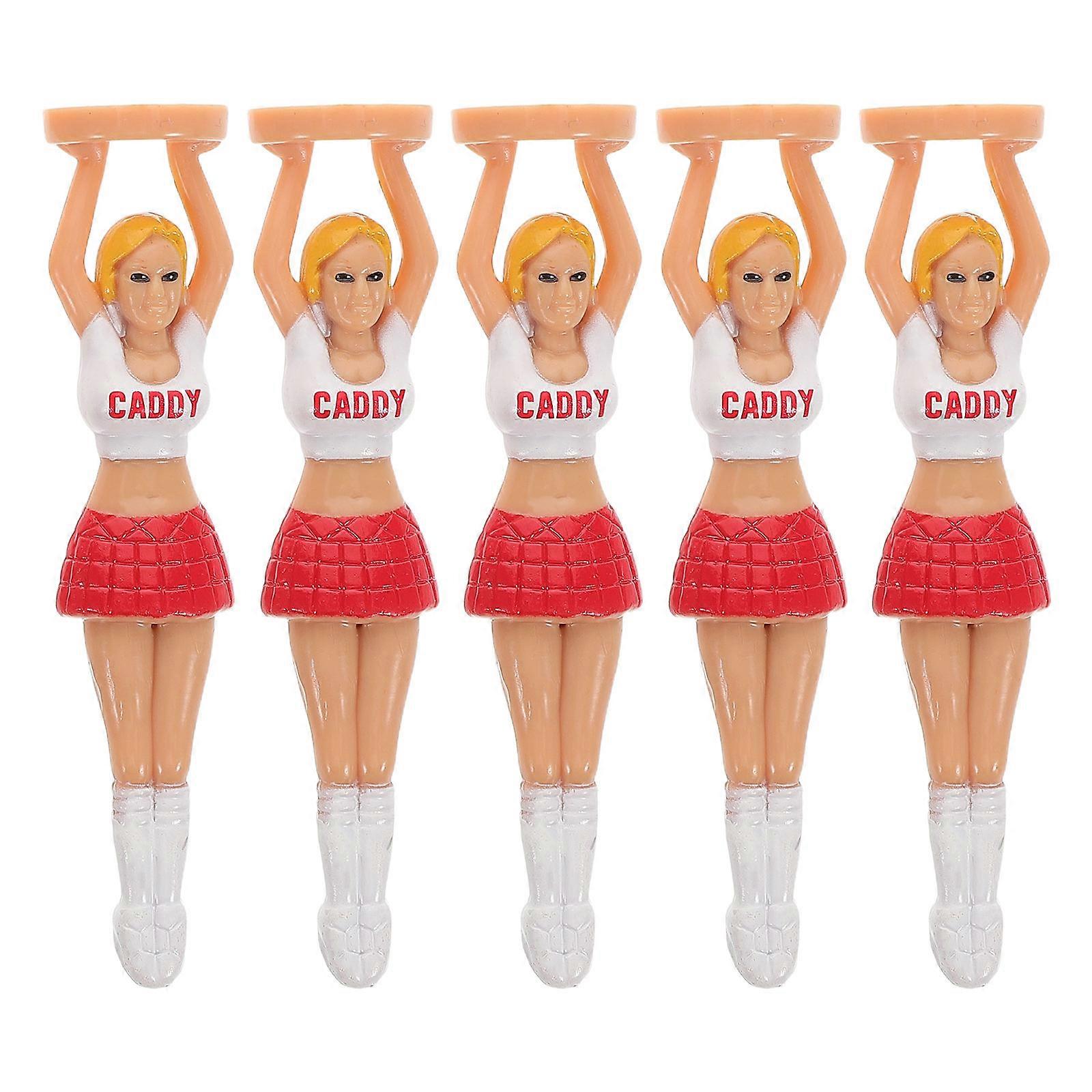 ゴルフ練習用ハイゴルフボールティー 5個入り 耐久性プラスチックセット