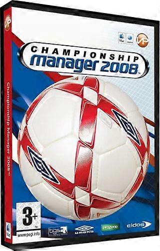 Championship Manager 08 (Mac) - PC CD - New & Sealed