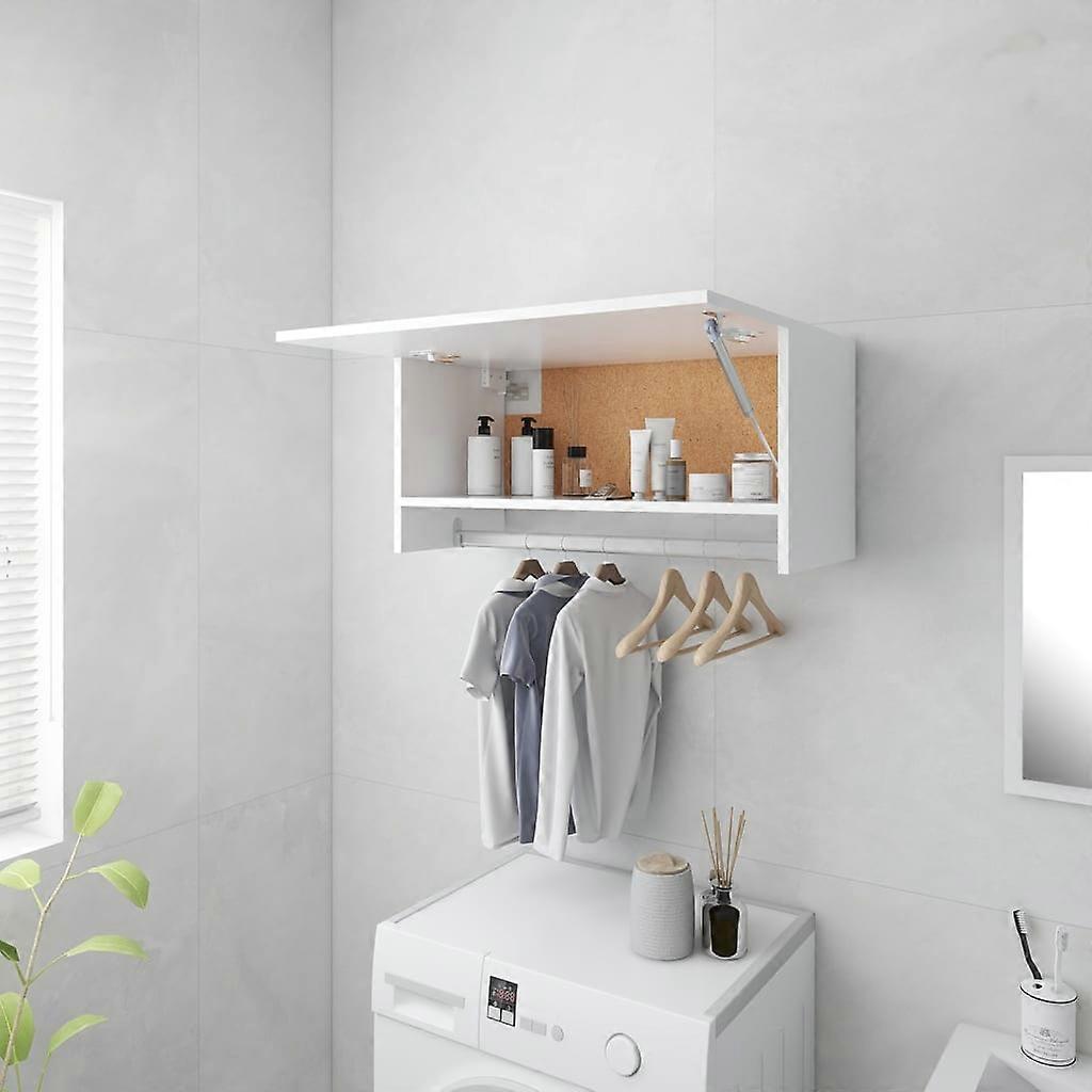 Wardrobe White 70x32.5x35 cm Engineered wood