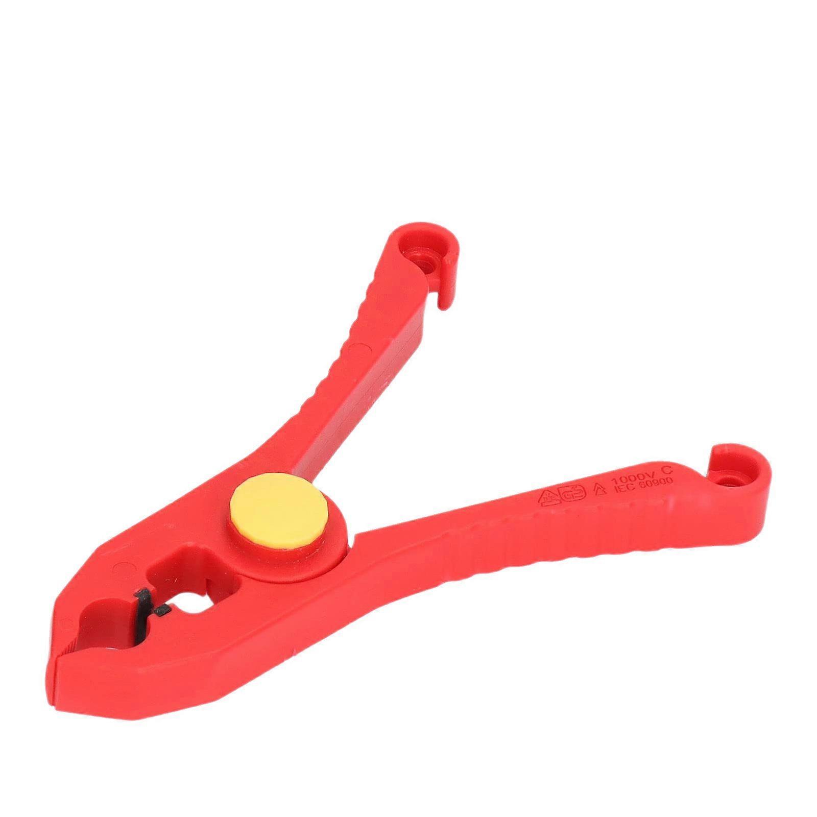 Electrical Cable Clip 1000V Insulation ABS Insulated Plastic Spring Clamp for Circuit Testing Equipment Multicolor
