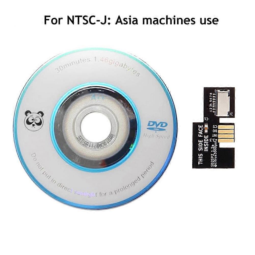 SD2SP2 Adapter TF Card Reader Replacement+Swiss Boot Disc Mini DVD for Nintendo Gamecube NTSC-U/NTSC-J/PAL Game Accessories