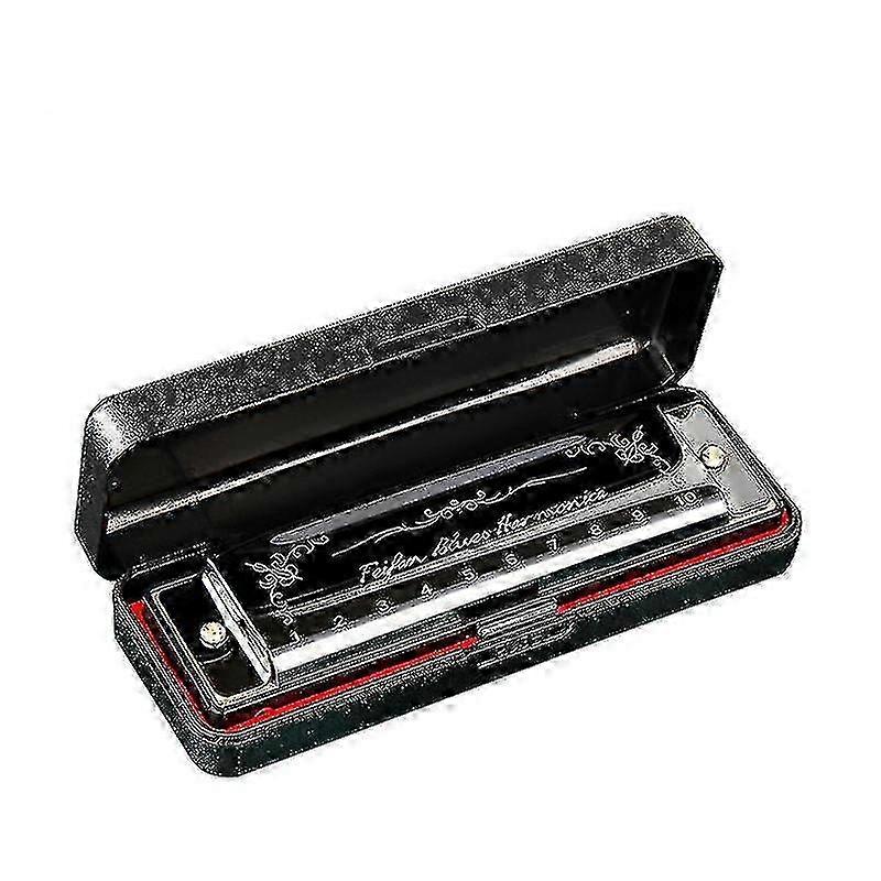 Blues Deluxe Harmonica 20 Hole, C Key for Beginners