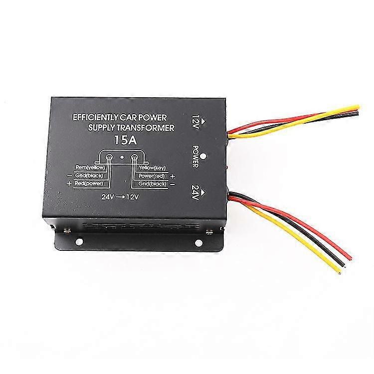 Dc 24v To 12v Power Converter Car Truck Electric Voltage Reducer Step-down Transformer With Preset Voltage Memory And Power Fail Preset Safeguard Func