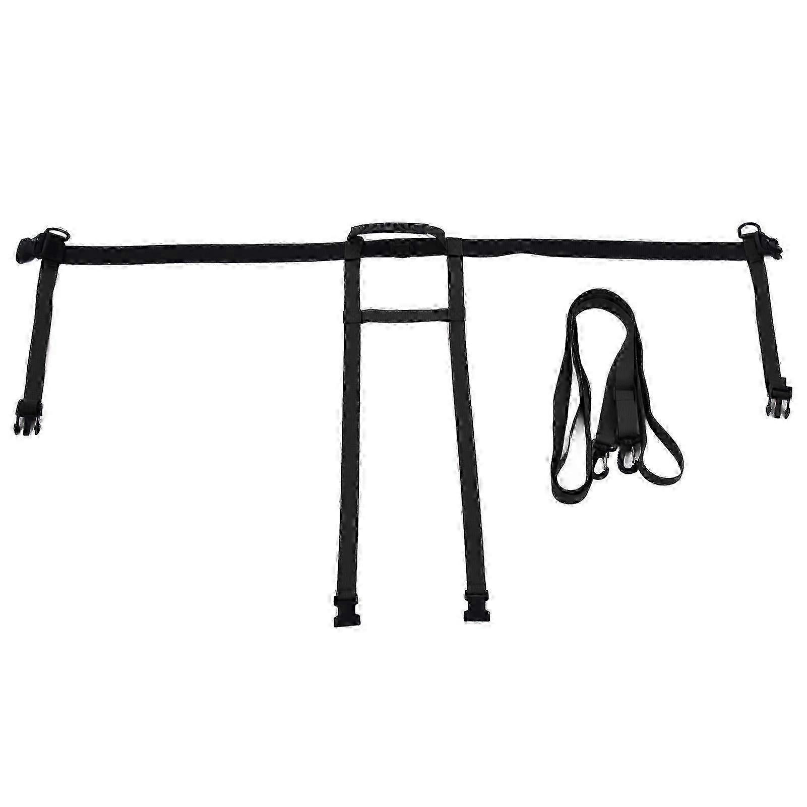 Skiing Harness Adjustable Drop Protection Snowboard Training Harness with Traction Leash