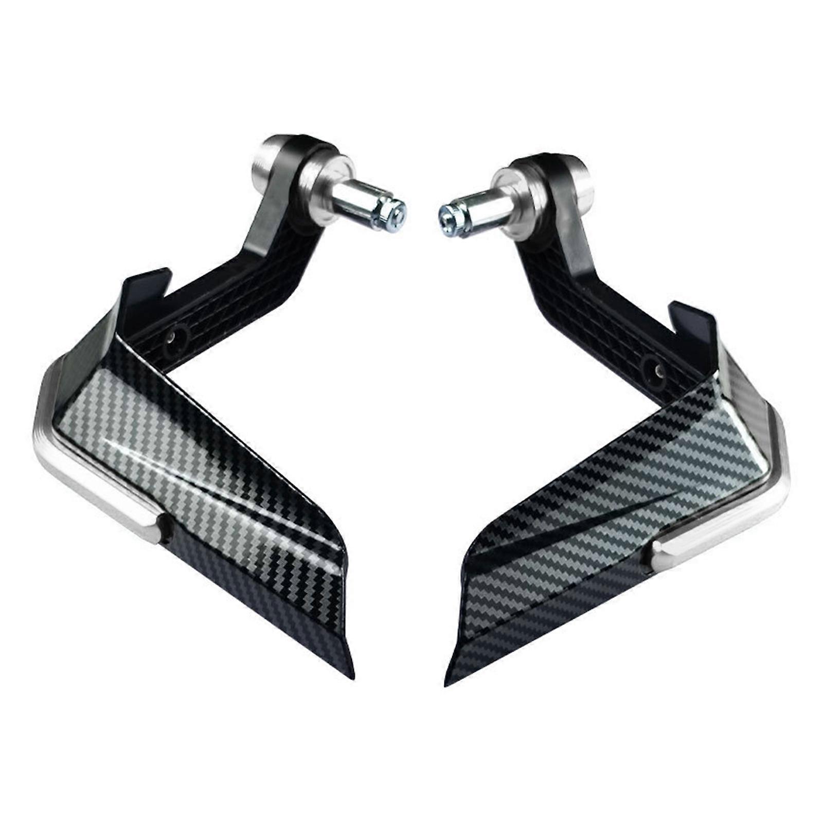 זוג אופנוע ידית שמשה קדמית מגן יד עבור מוטוקרוס מגן יד עם הר בורג כסף