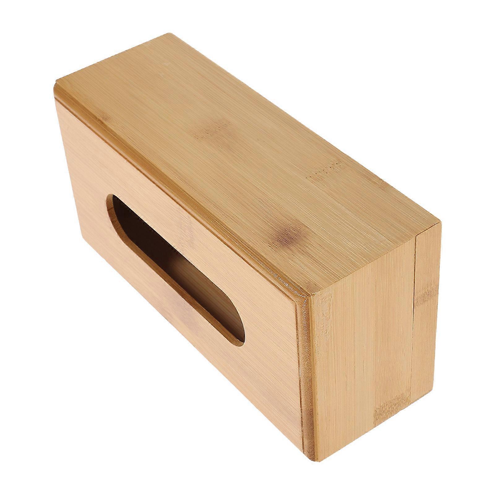 Desktop Container Wooden Tissue Box for Storage Use 1Pcs Creative Napkin Holder