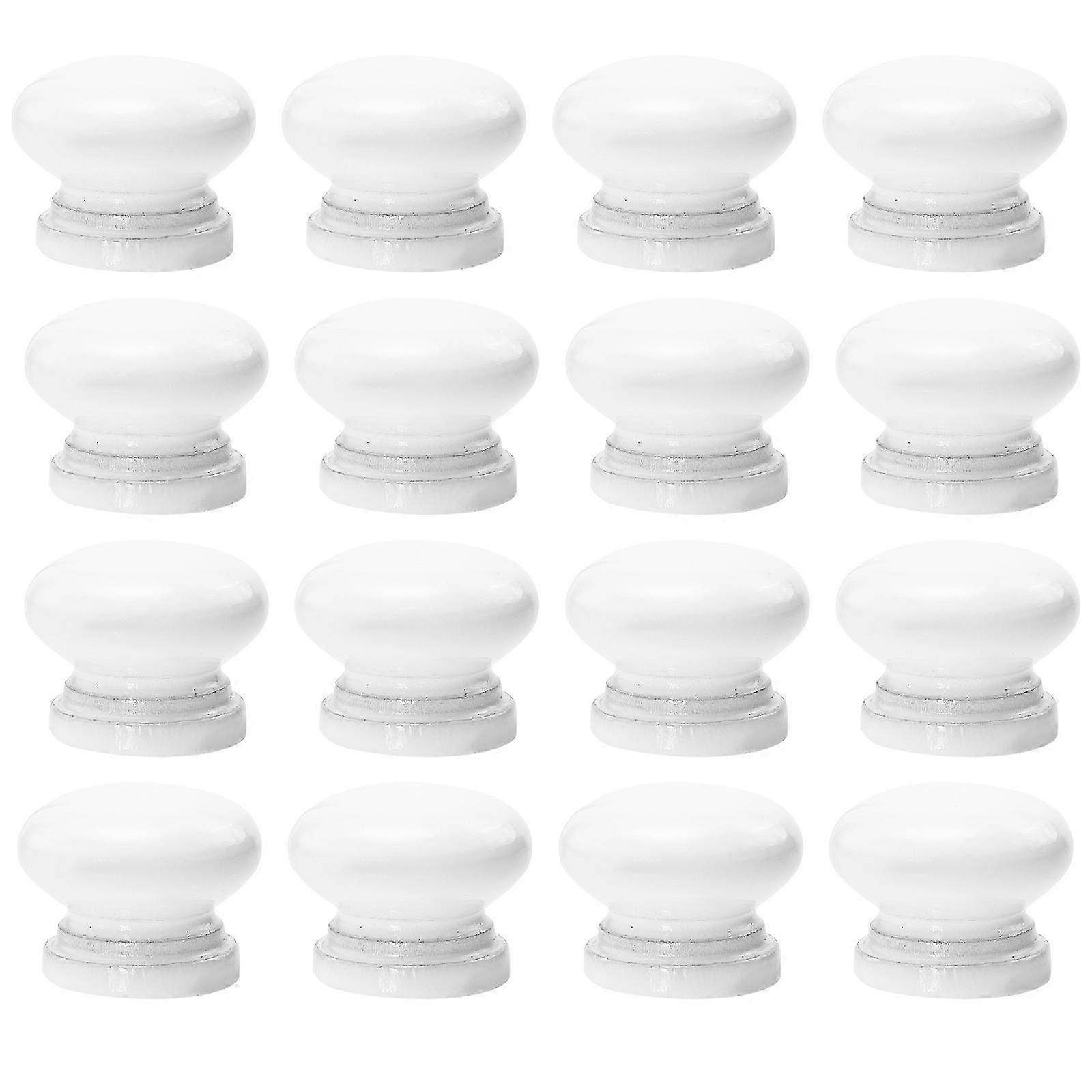 20pcs Wooden Knobs Furniture Knobs Drawer Knobs Cabinet Handles Pull Handles