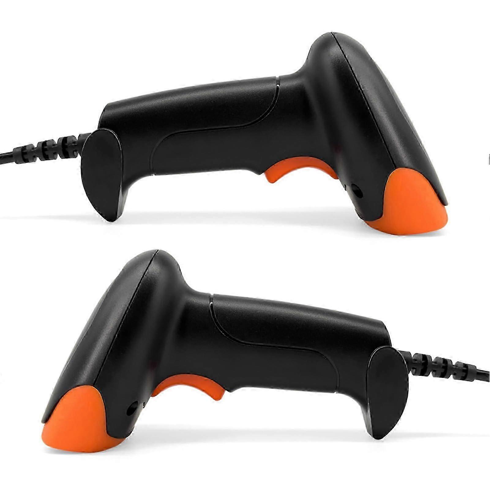 QR Barcode Scanner, USB Cable, Fast and Precise Scan for Mobile Payment, Store, Supermarket