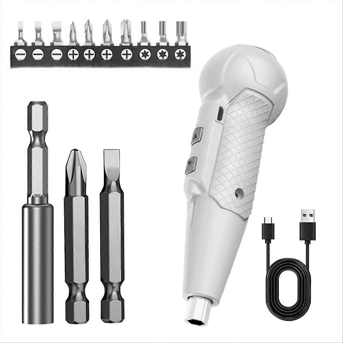 3.6V Cordless Electric Screwdriver Rechargeable Home Gadget