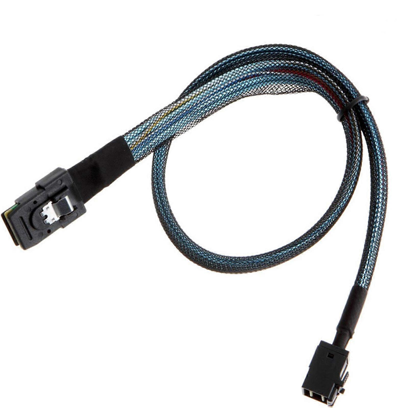 Robusts MiniSAS SFF8643 To MiniSAS 36Pin SFF8087 Cable, Perfect For Highly Speed Data Processing Task Server Cable Multicolor