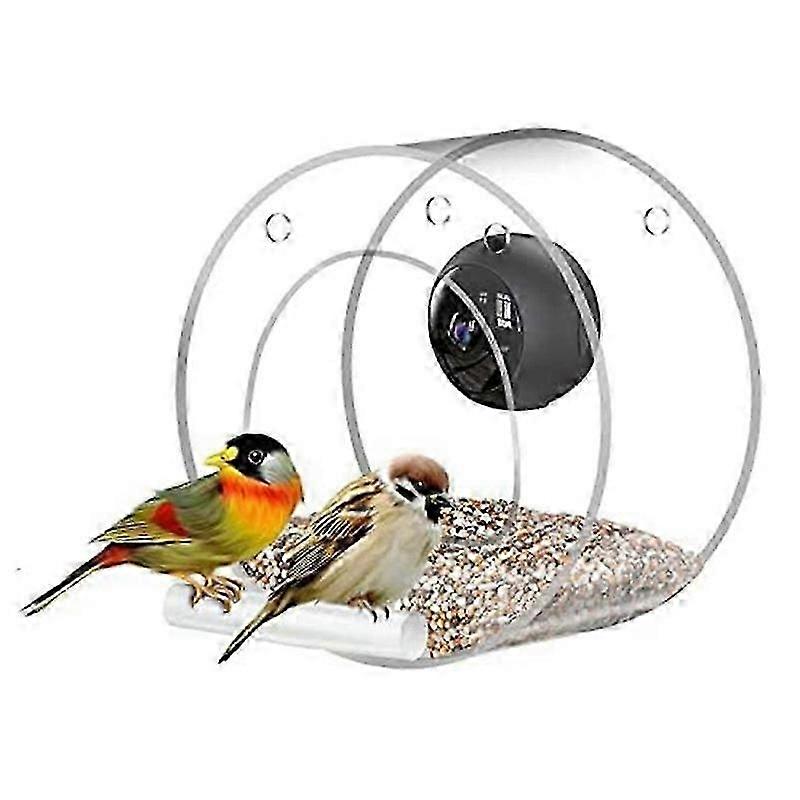 Bird Feeder with Bird Watching Camera, Smart Bird Feeder, Mobile Phone Remote Connection for Bird Watching