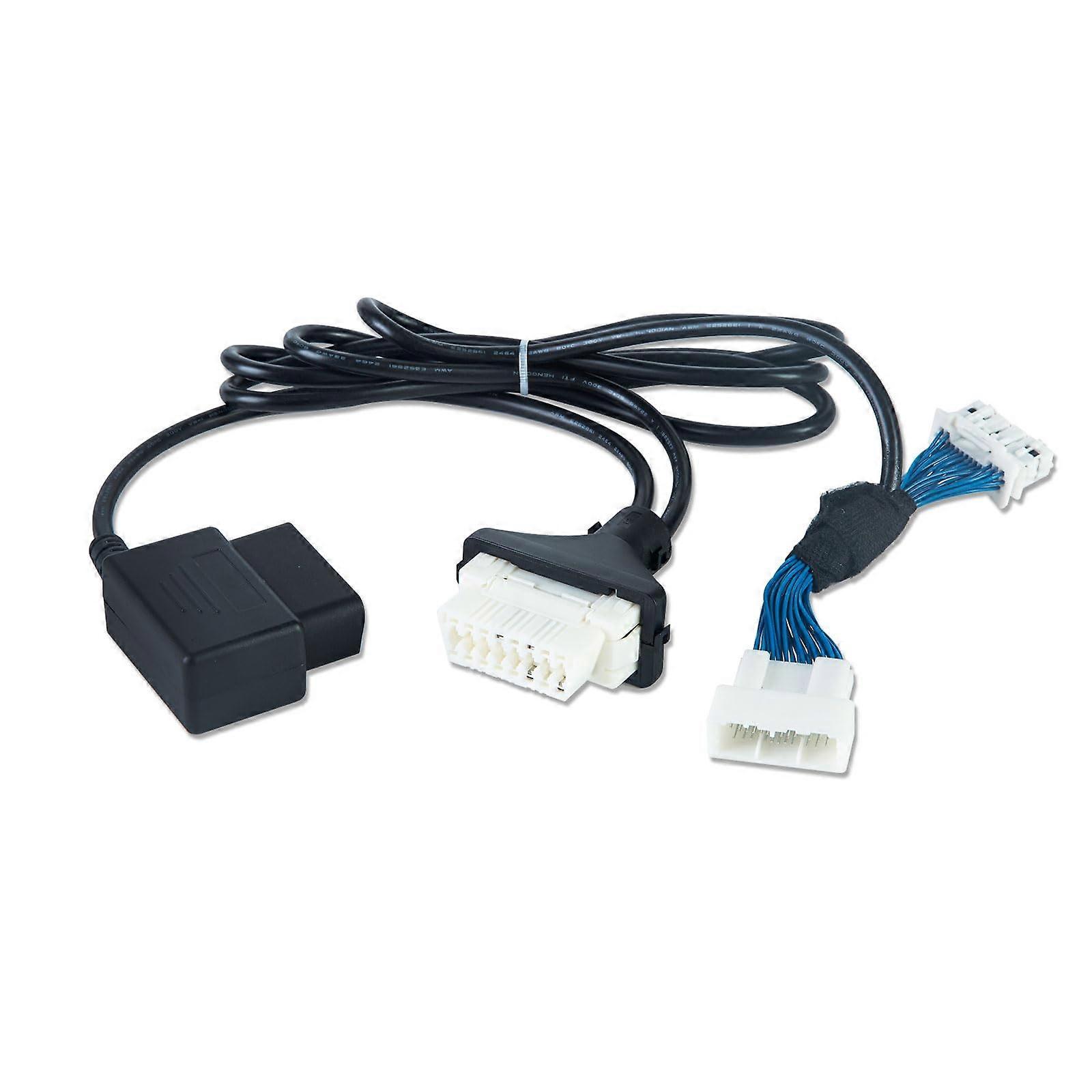 OBD2 Diagnostic Cable Compatible with Toyota 30‑Pin 8ABA and 4A Models, Secure No‑Splice Connection