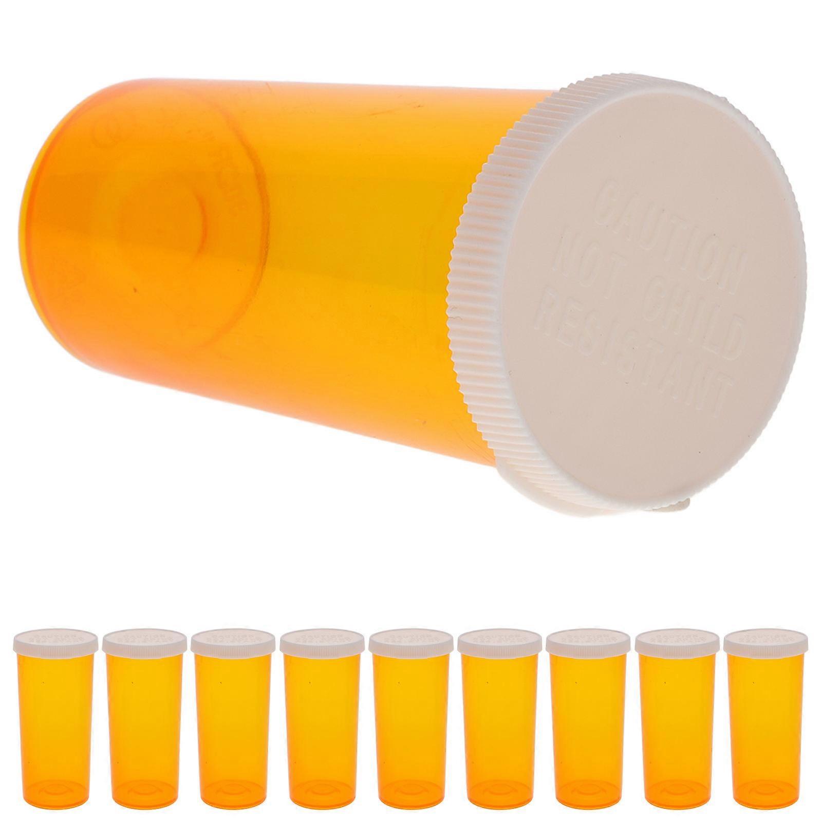 20Pcs Sample Bottle Plastic Pill Vials for Storage Use and Travel