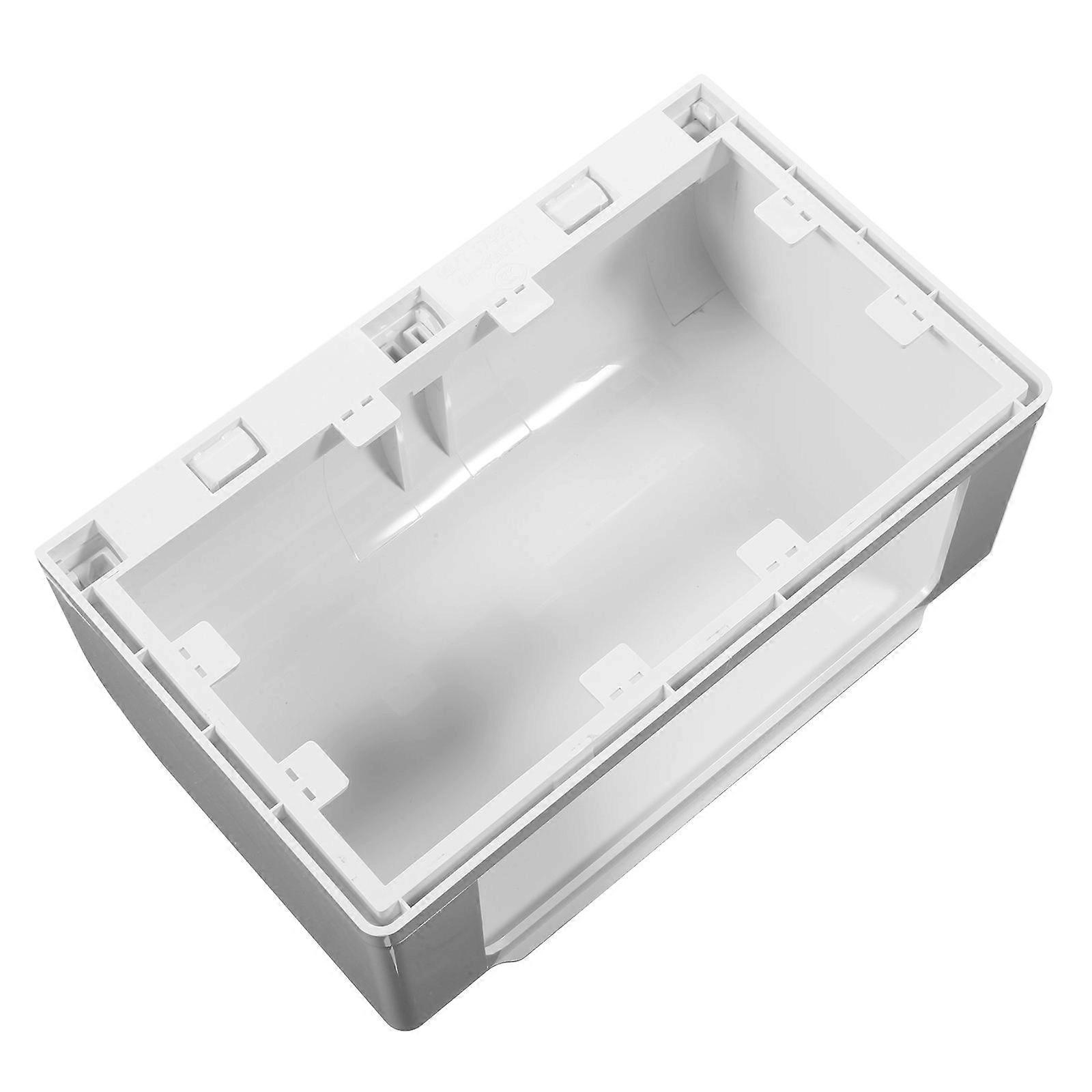 Sticky Socket Cover for Home Use Thickened Waterproof Design 1PC White PS Material