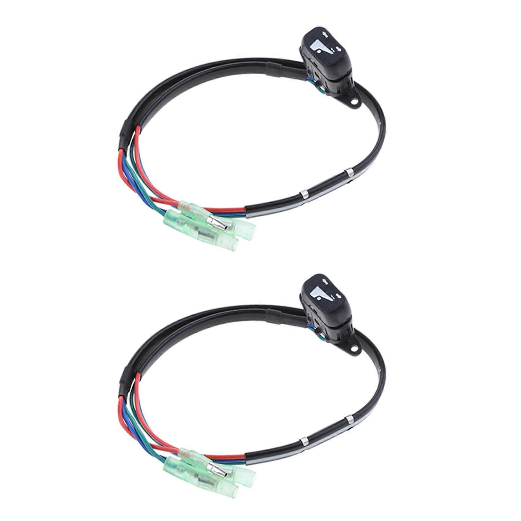 2X Outboard Remote Control Power Trim&Tilt Switch 37850-93J10 for Suzuki