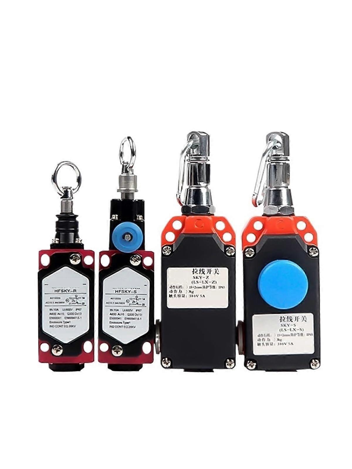 Emergency Stop Switch SN6170SLC OneWay Pull Manual Automatic Reset Industrial Control