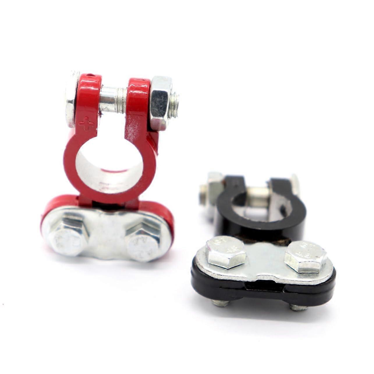 Auto Battery Terminal Connectors 2Pack Forklift Battery Terminal Clamps,  Conductivity, Vehicle Compatible