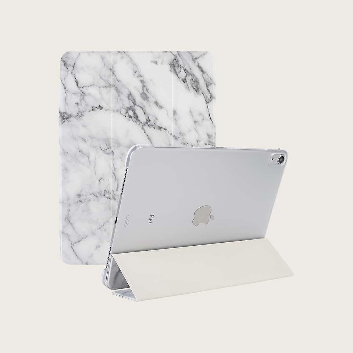 Case For Ipad Mini 1/2/3 7.9-inch Marble Pattern White Bottom Smart Sleep Hard