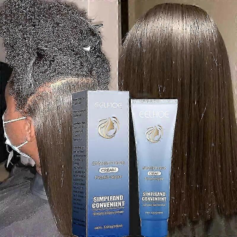 ケラチン縮毛矯正クリーム プロのダメージトリートメント スムージングカーリーフリジーヘアケアプロテイン補正クリーム脱毛トリートメント