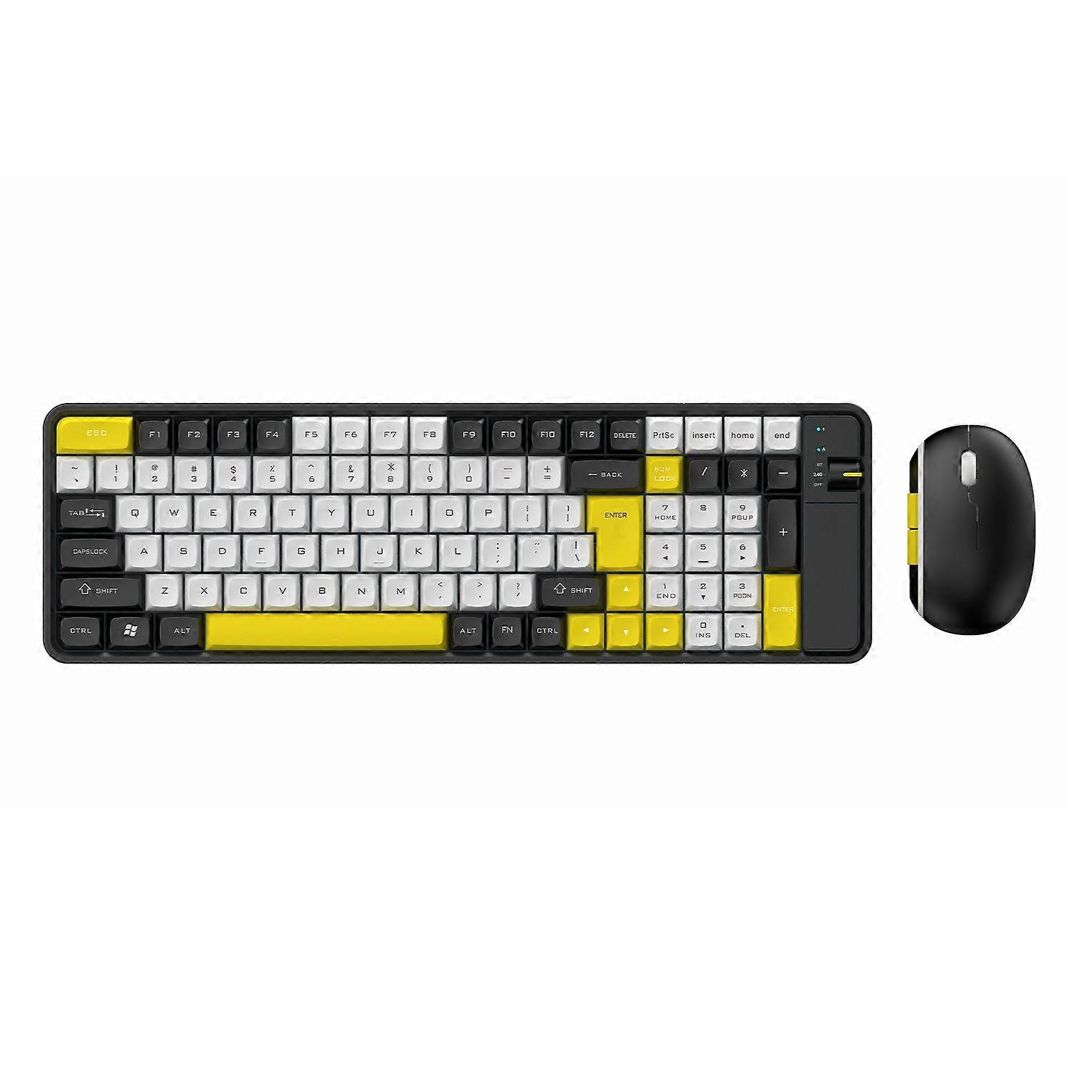 QW06 Wireless Keyboard and Mouse Bluetooth-compatible 5.0 Keyboard Mouse Set