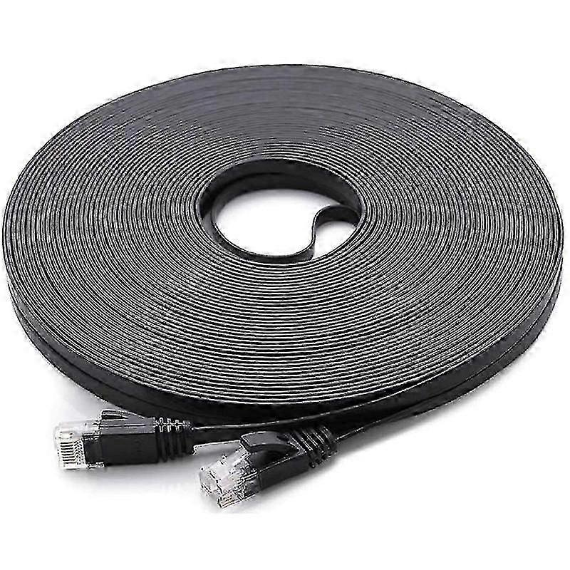 30M Flat Ethernet Cable RJ45 Lan Cable Network Ethernet Jumper CAT 6 Network Cable for Computer Rou
