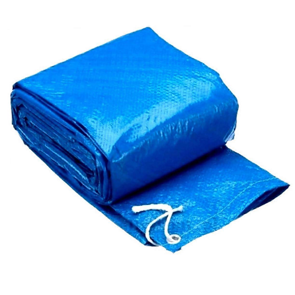 Waterproof PE Pool Cover Ground Cloth for Inflatable and Frame Pools, Durable AntiSlip Pad