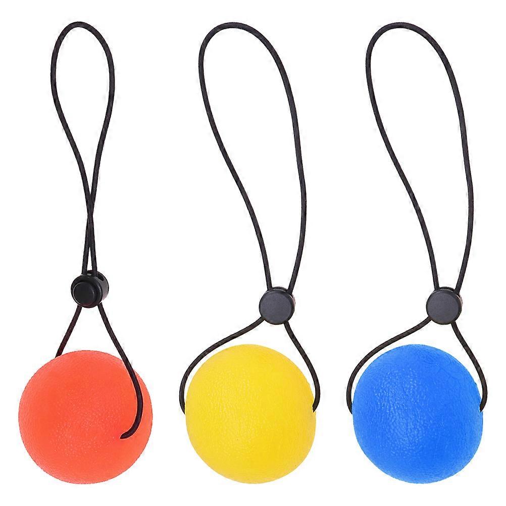 Hand Grip Balls Silicone Exercise Balls for Strengthening 3Pcs Set