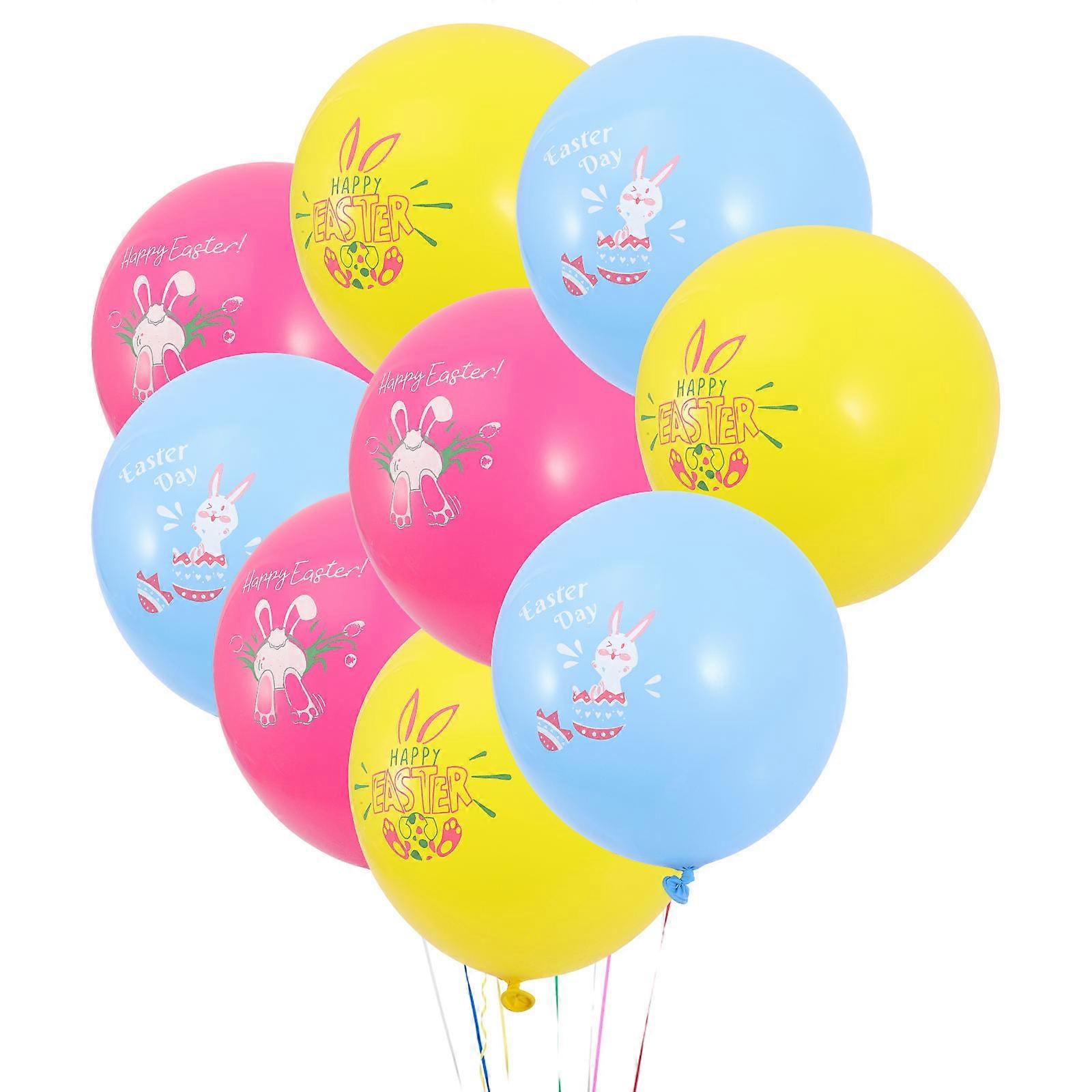 Latex Easter Balloons Cartoon Balloons for Easter Party 30Pcs Set