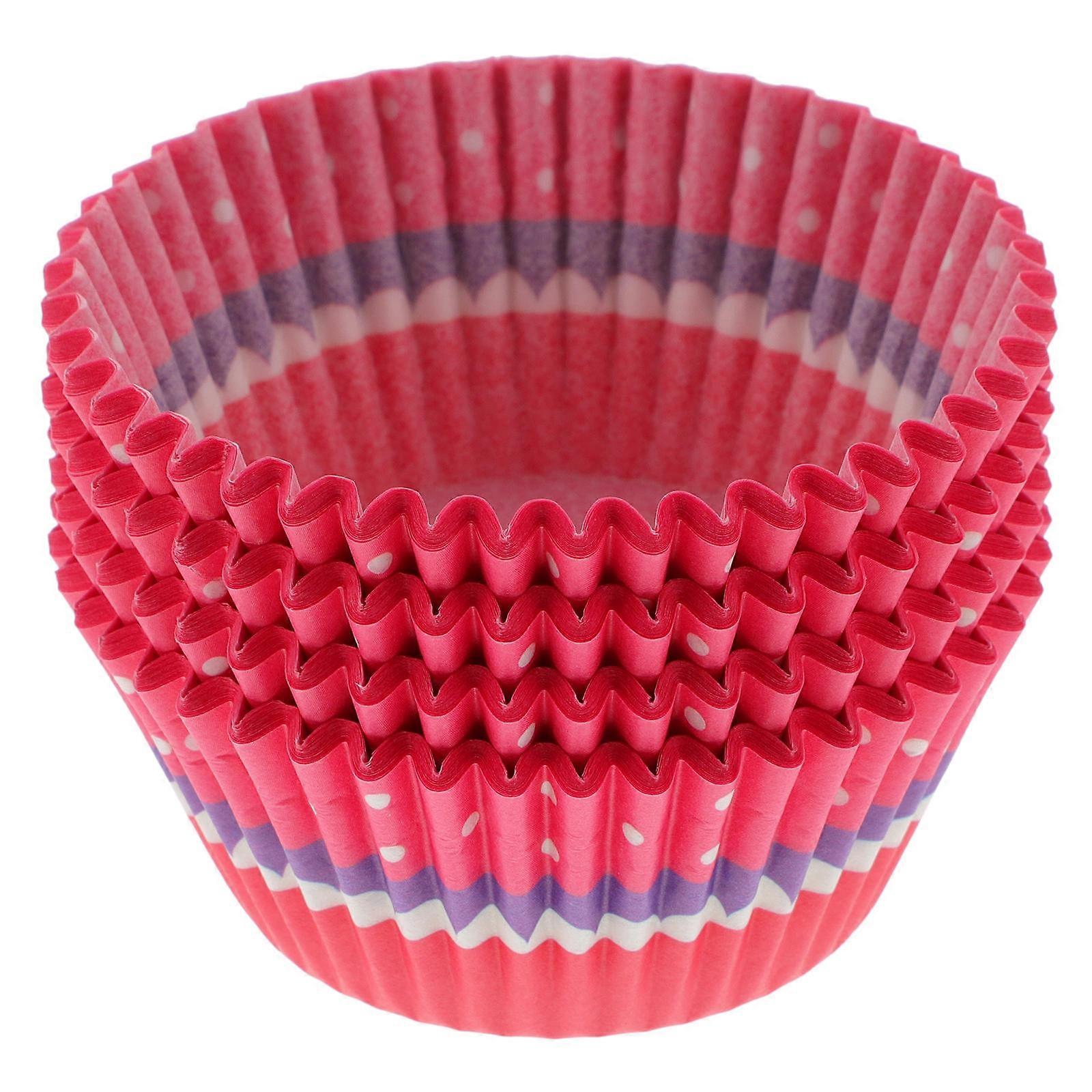 Cupcake Muffin Liners Paper Baking Cups for Baking 200Pcs Assorted Color