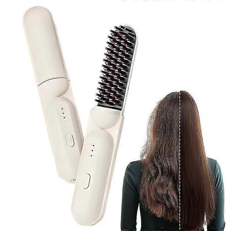 ceramic comb for straight and curly hair styling