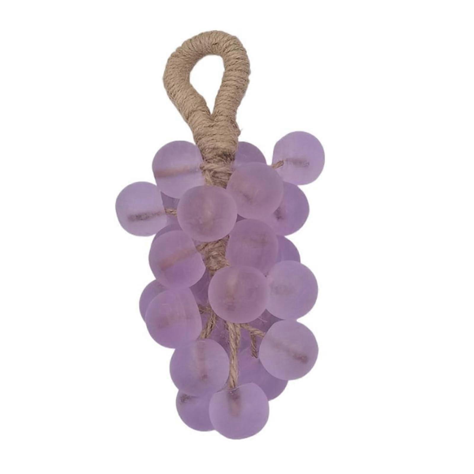 Handmade Grape Soap Bar with Realistic Cluster Design, Plant Based Long Lasting Scent, Purple