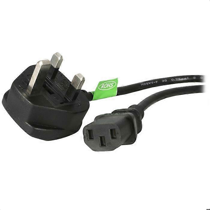 StarTech 3-poliges UK-PC-Netzkabel