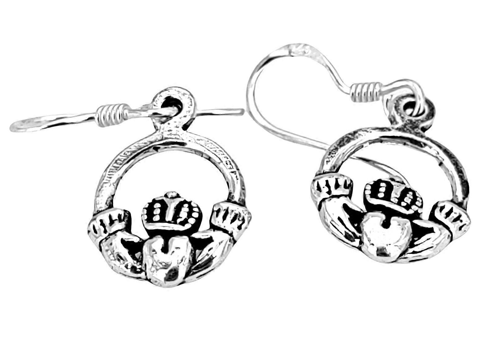 Earring 07 Claddagh - Silver