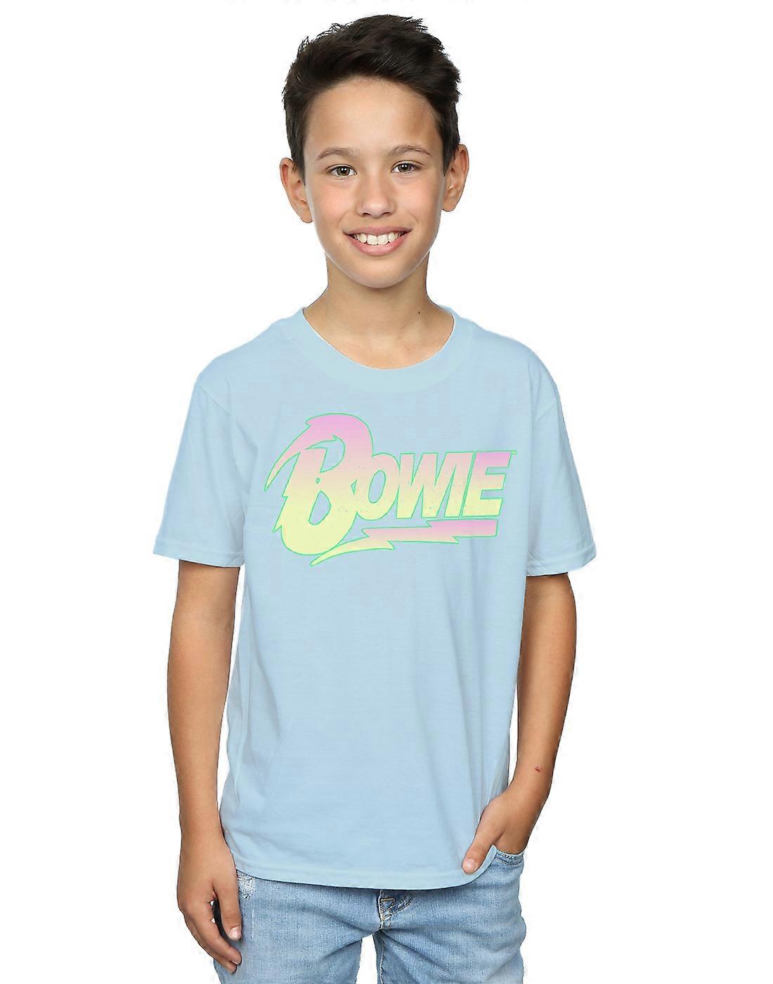 David Bowie Boys neón Logo t-shirt