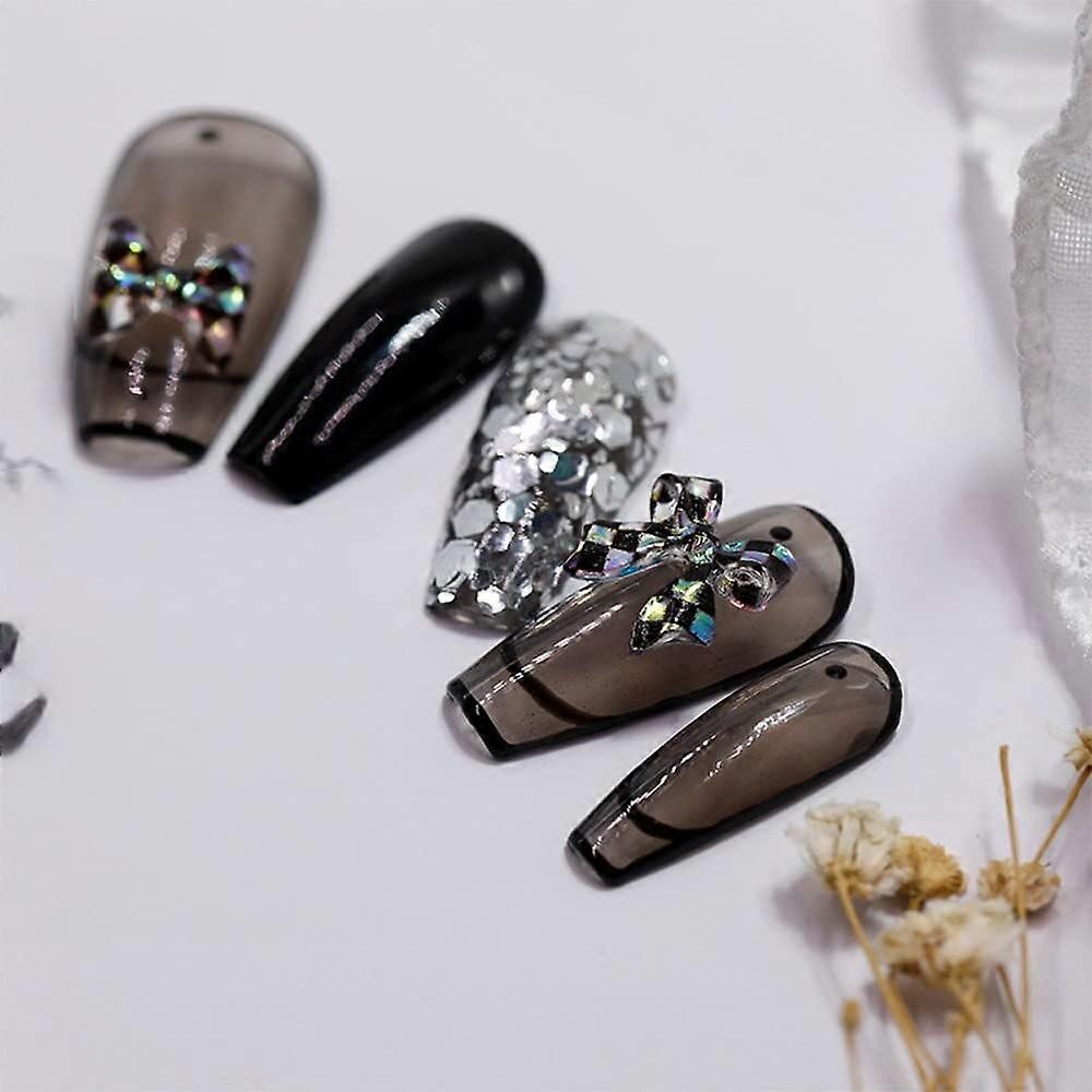 Press On Nails Full Coverage Nail Extension Tips Salon Quality Durable ABS Comfortable Fit