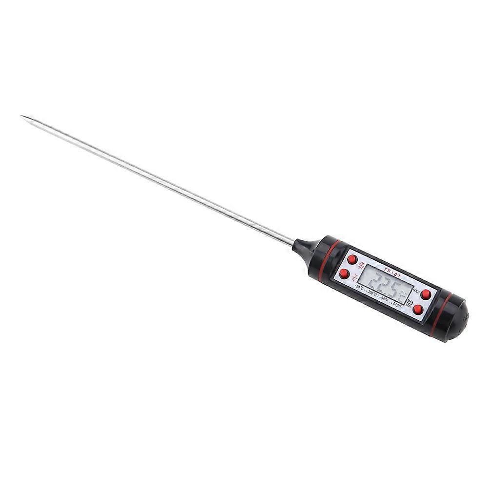 Instant Read Digital Meat Thermometer with  Precision Probe and Backlit LCD for BBQ Cooking