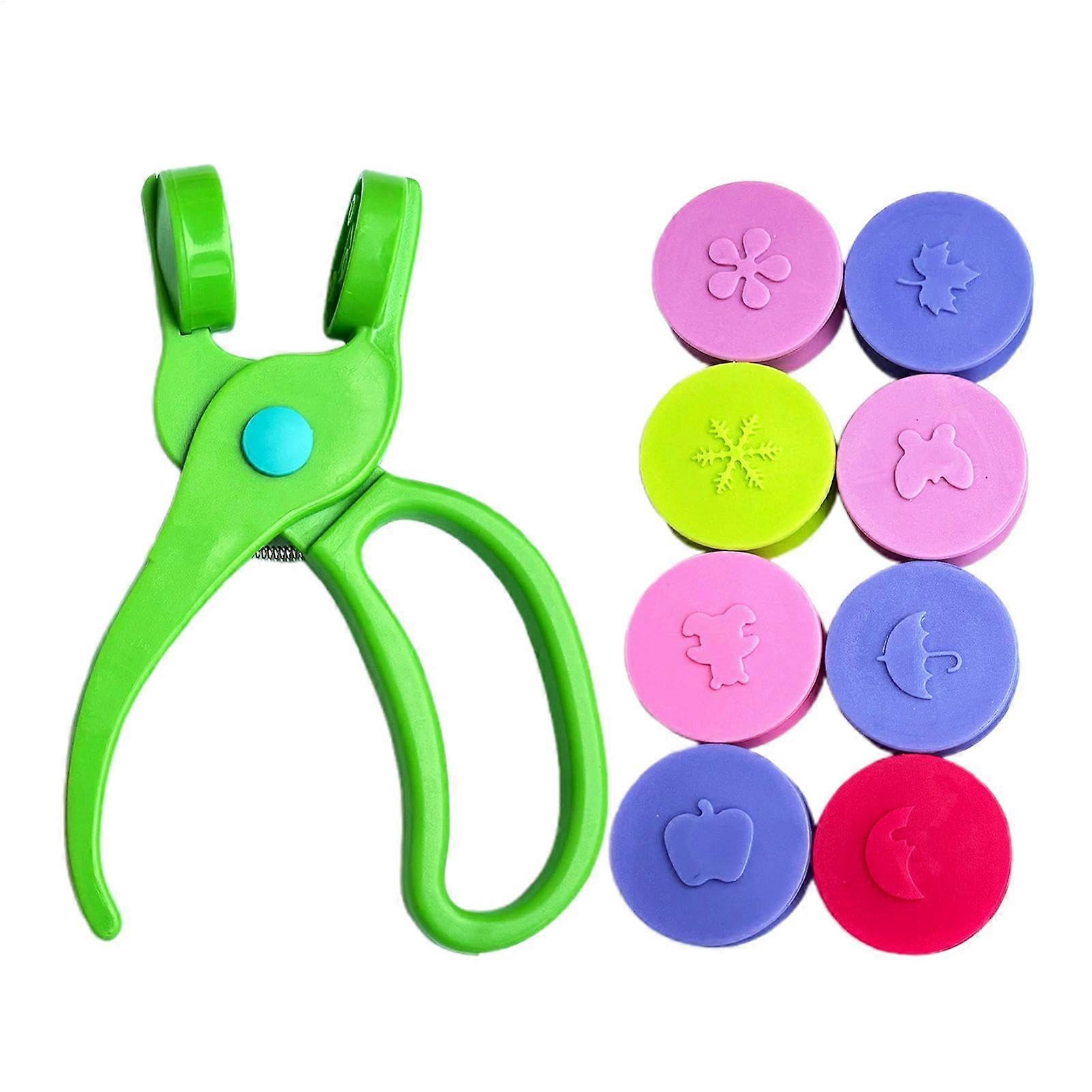 Handheld Paper Embosser for Crafts, ChildSafe Scrapbooking Tools with Creative Stamp Design